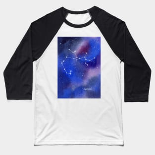 Sagittarius Star Constellation with Galaxy Background Baseball T-Shirt